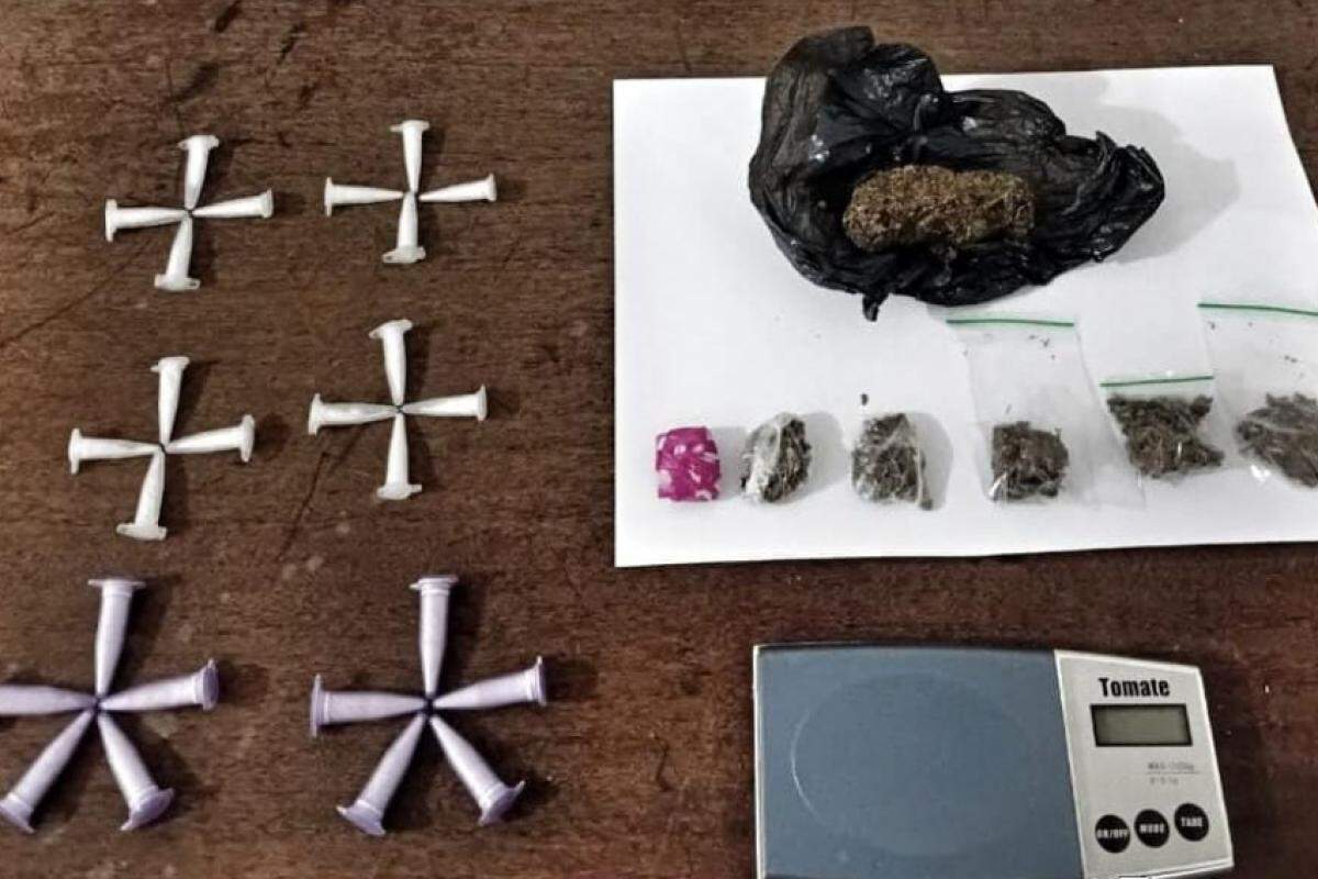 Ação foi realizada pela equipe da PM durante patrulhamento no bairro Monte Líbano; suspeito já era conhecido nos meios policiais