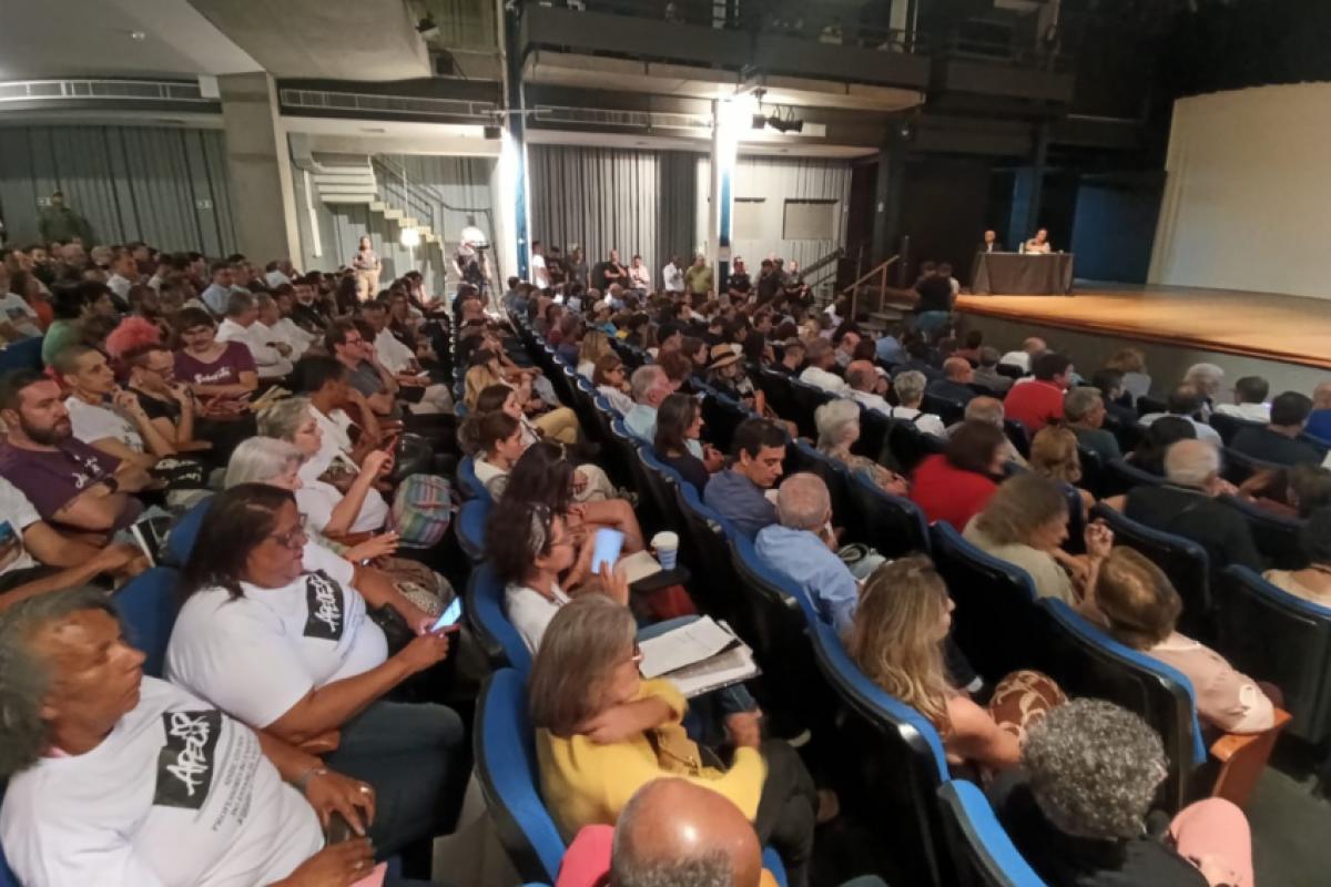 A audiência pública foi criada para tratar da proposta de construção do conjunto residencial vertical “Boulevard Mirante Piracicaba”, em frente ao engenho