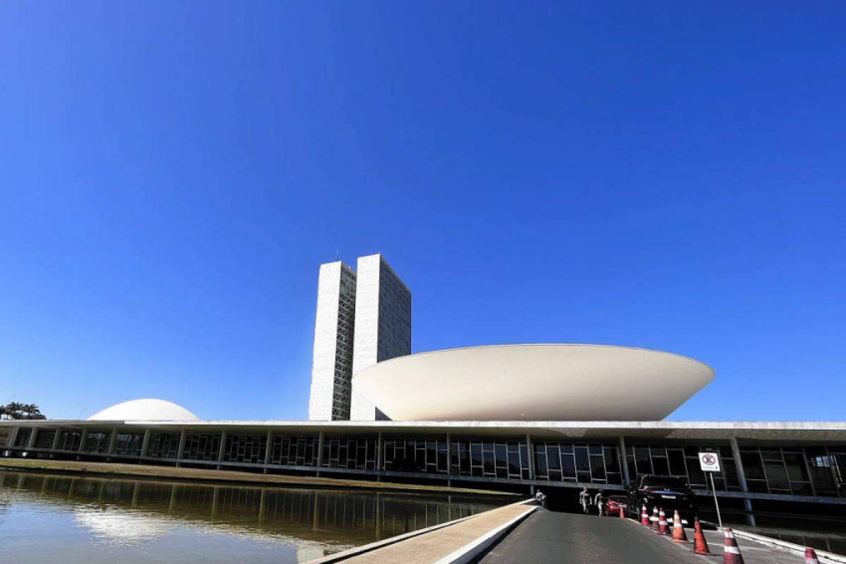 Plenário do Senado Federal durante sessão deliberativa ordinária