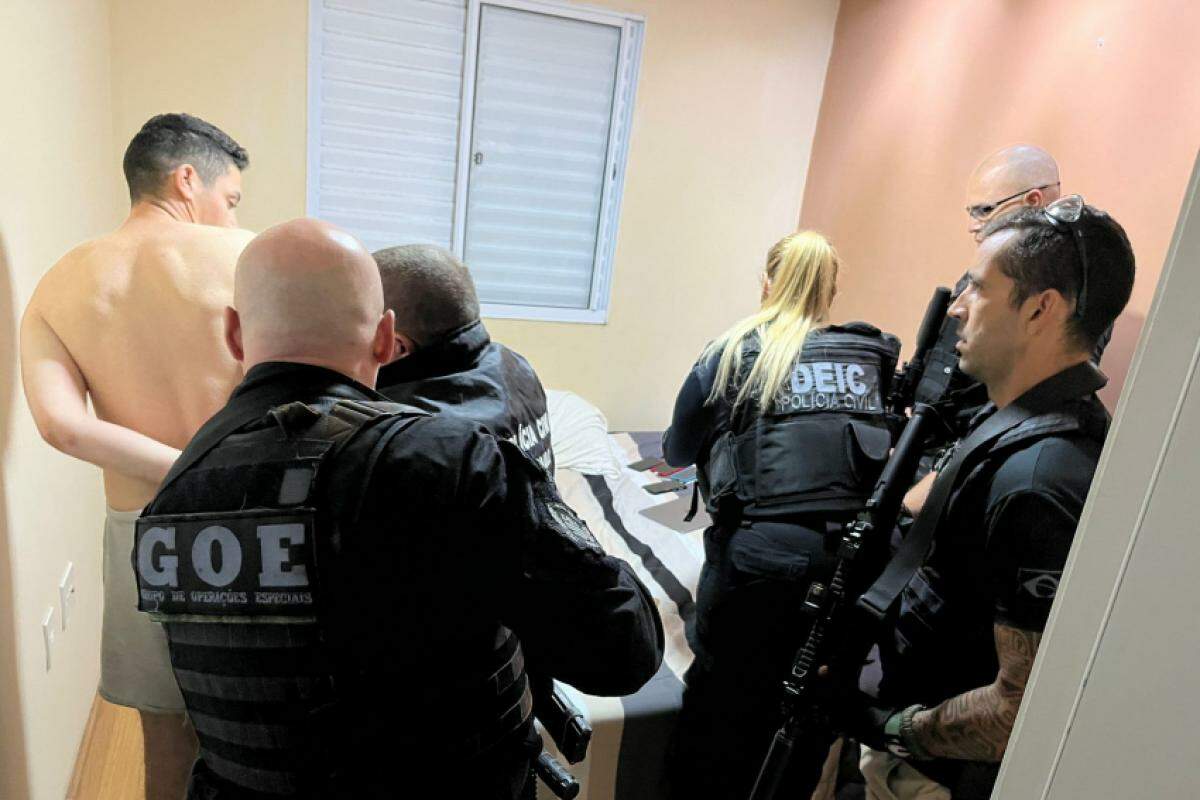 Homem de 28 anos foi preso em flagrante durante operação nacional em Campinas.