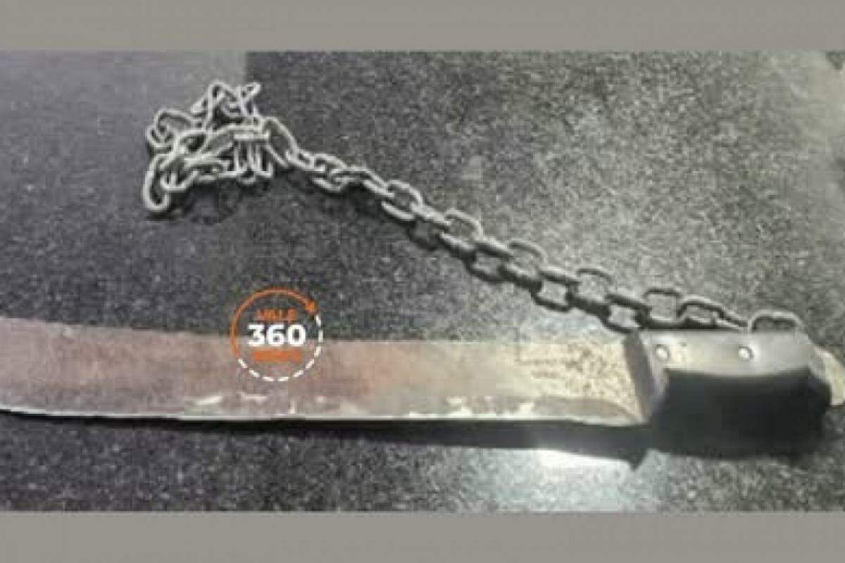 Armas foram apreendidas