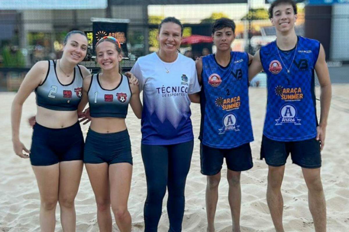 Atletas participaram da fase regional dos Jogos da Juventude, realizada na Arena Akitem, em Araçatuba