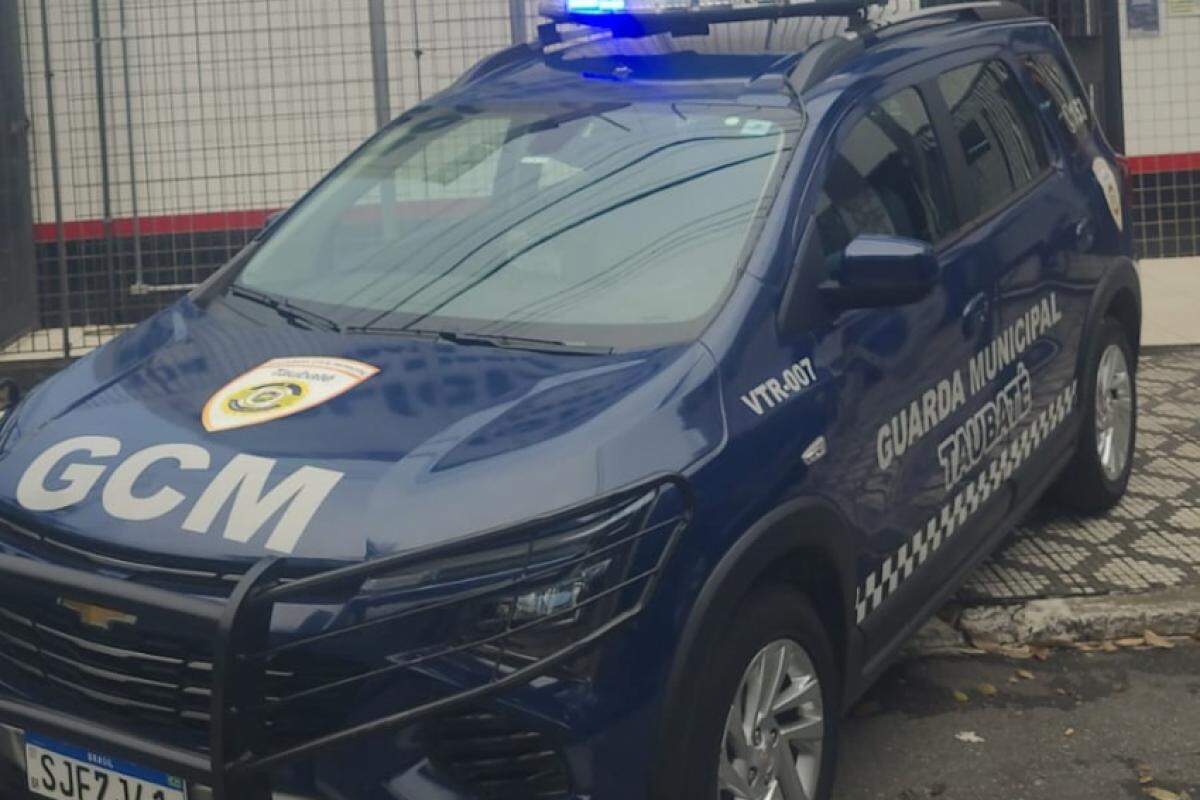Viatura da GCM de Taubaté