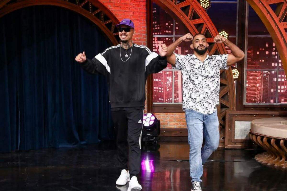 Humoristas 'Gênios Siameses' com Abner Dantas e Cassius Ogro