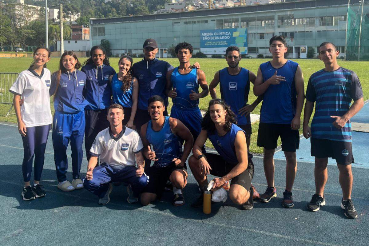 Equipe de atletismo do Time Jundiaí 