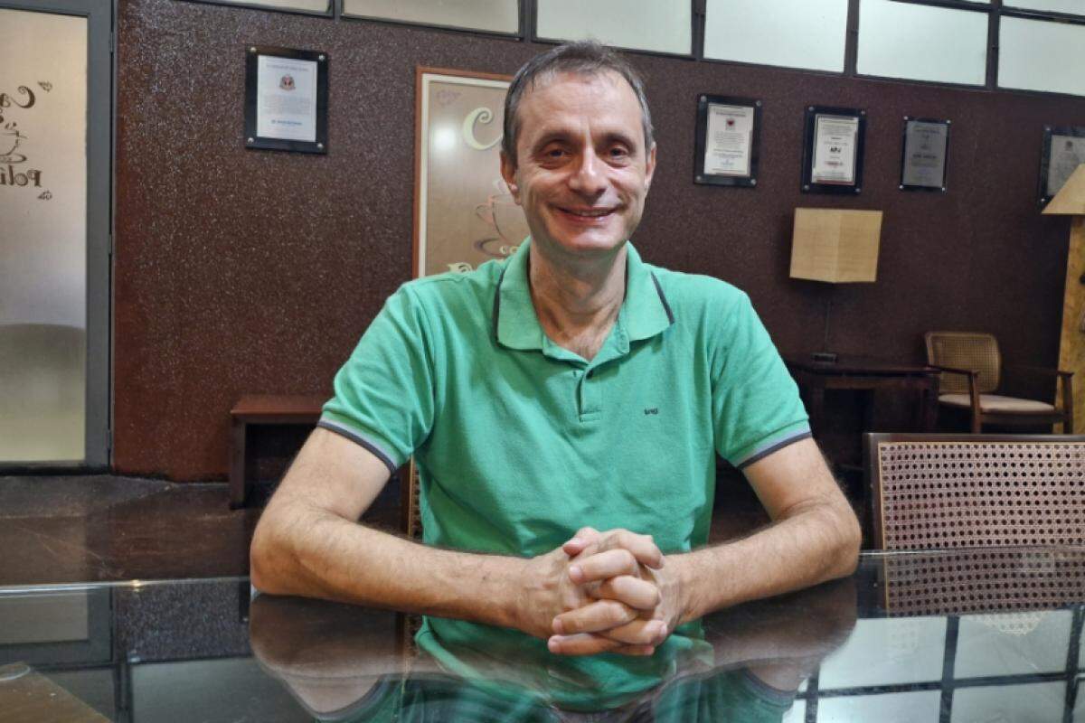 Luiz Carlos Izzo Filho após entrevista ao JC no ano passado