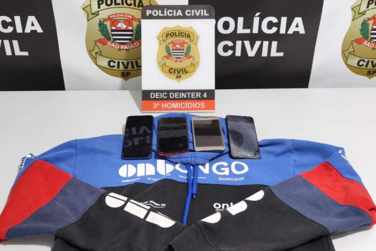 Roupa usada pelo suspeito de participar de um tiroteio foi apreendida
