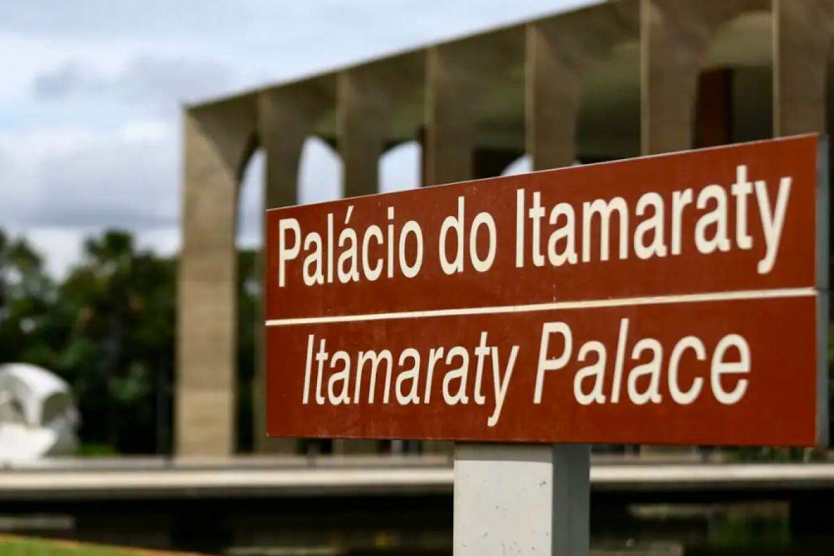 Fachada do Palácio do Itamaraty, responsável pela diplomacia do Brasil 