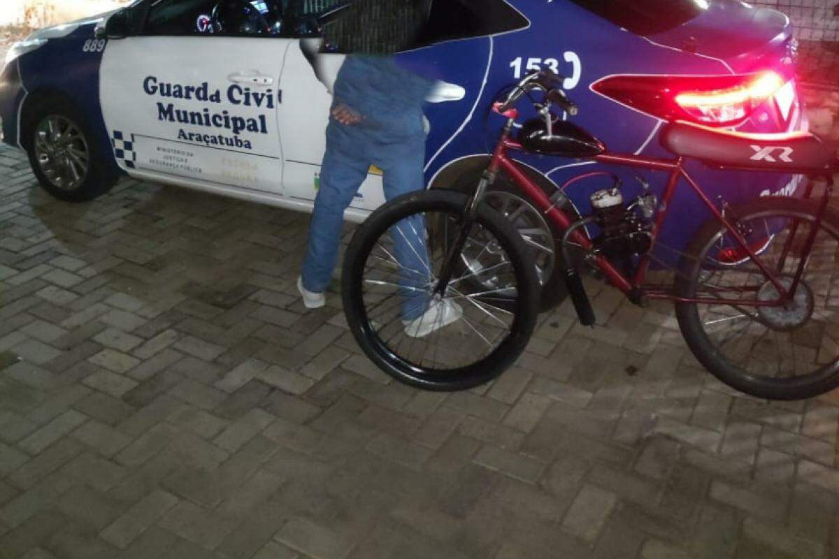 Adolescente de 15 anos foi detido após perseguição da GCM pelas ruas de Araçatuba