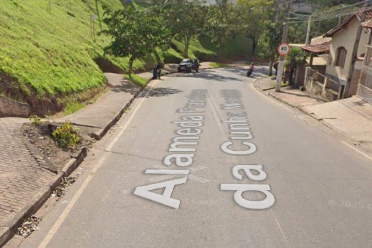 Localidade do crime em Cunha