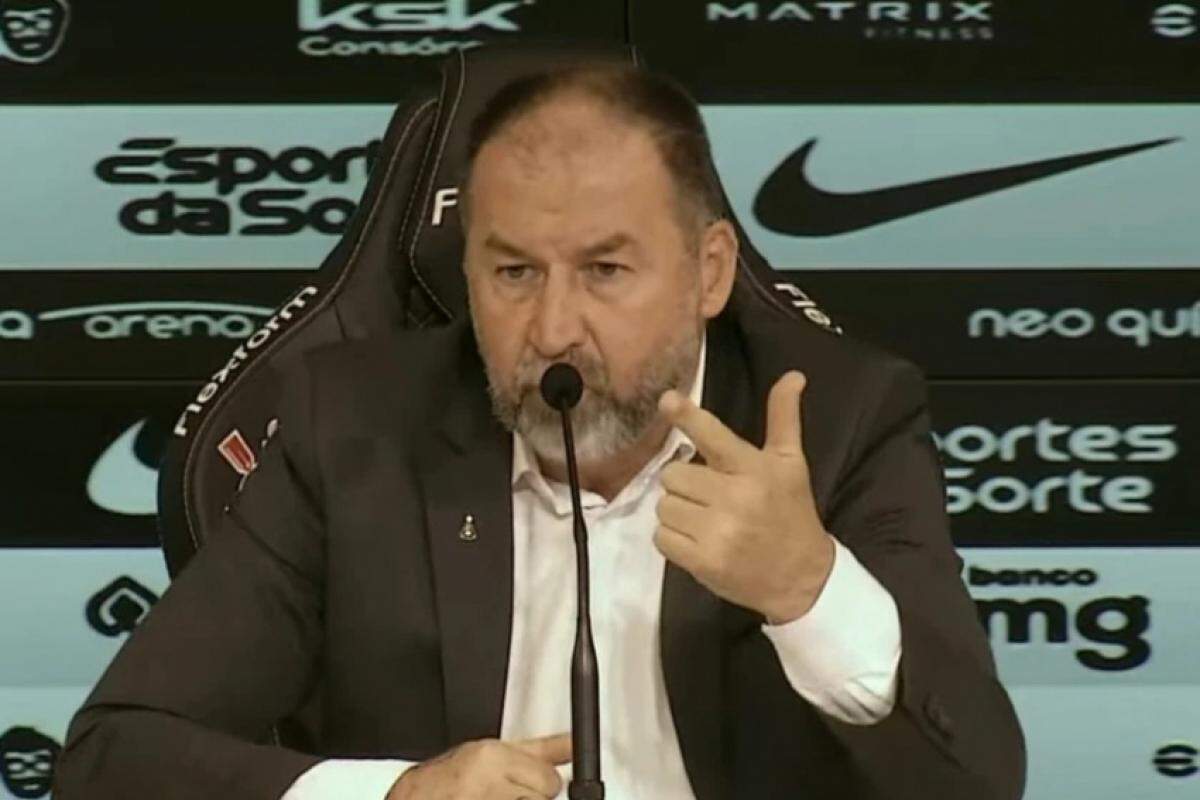  Augusto Melo , preesidente do Corinthians
