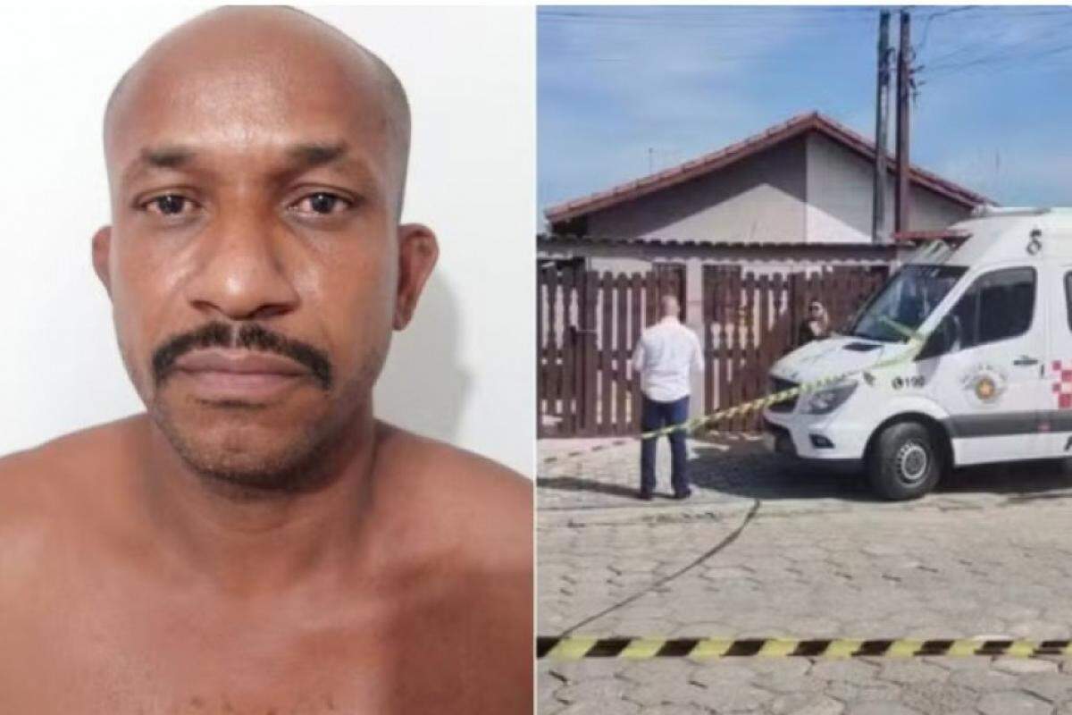 José Roberto Alves do Espírito Santo foi preso após matar ex-cunhada e dois filhos dela em Mongaguá 