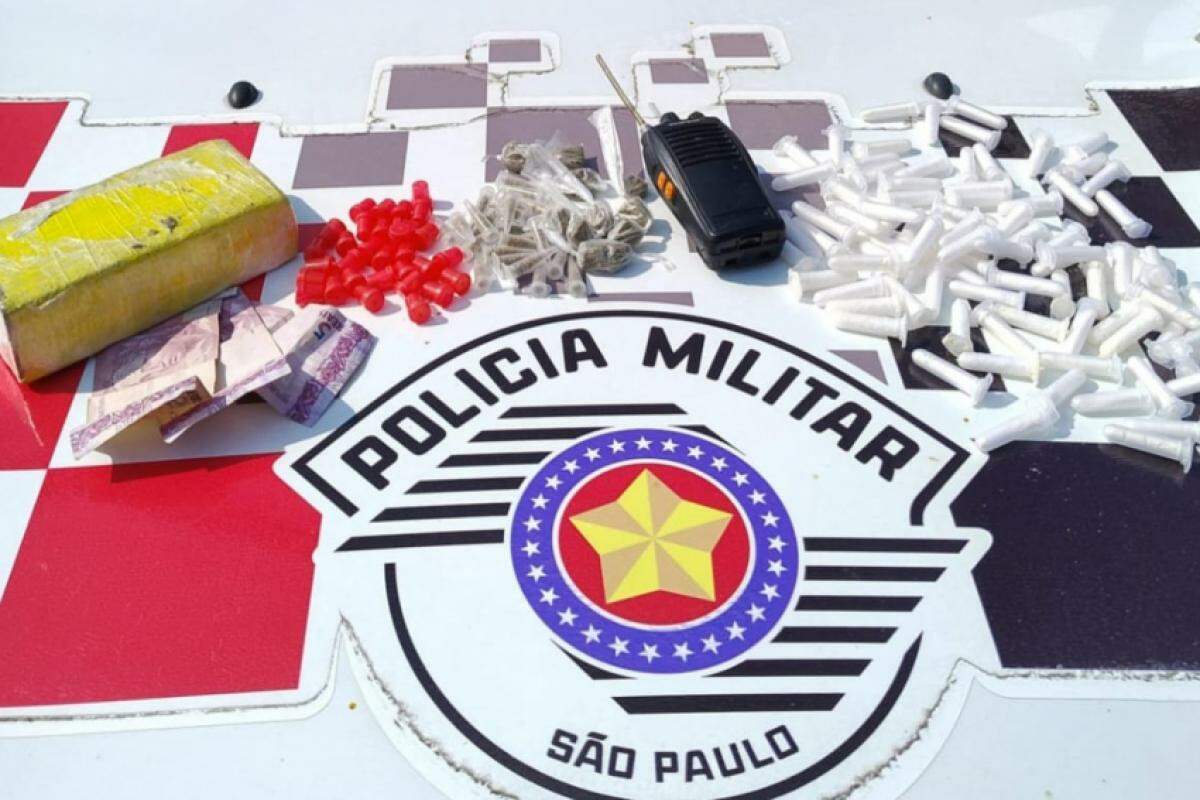 Polícia prende homem por tráfico de drogas em Jacareí