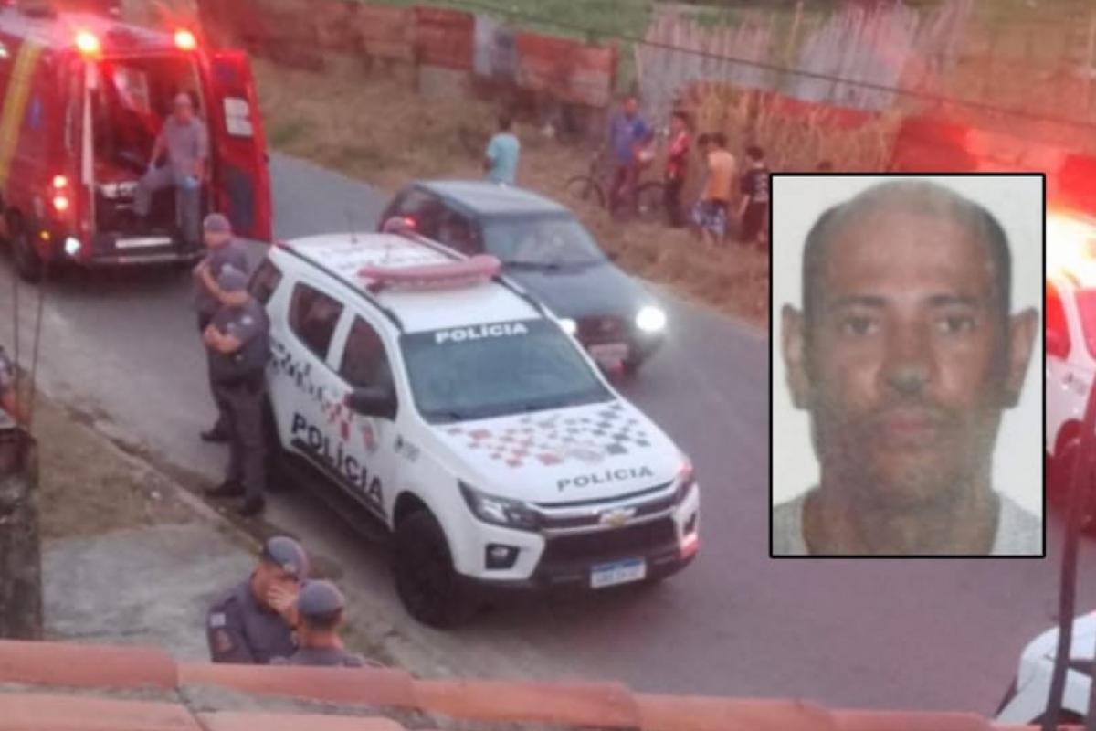 Local onde ocorreu a morte de Celso do Carmo (no detalhe)