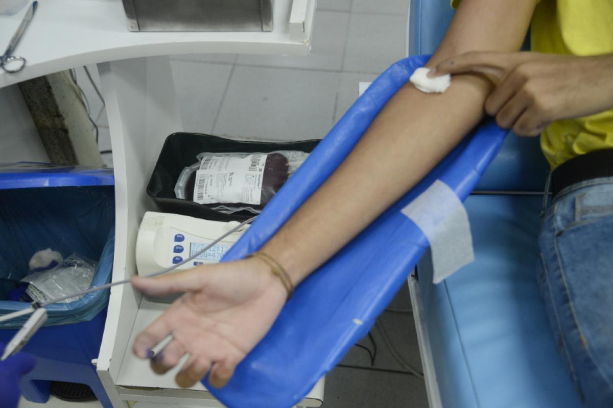 A reserva atual consegue suprir a demanda hospitalar por um período de apenas 1 a 3 dias, conforme estimativa baseada na média de atendimentos do hemocentro