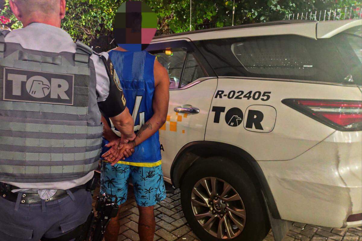 Homem procurado pela Justiça de SC é capturado em abordagem na Rondon 