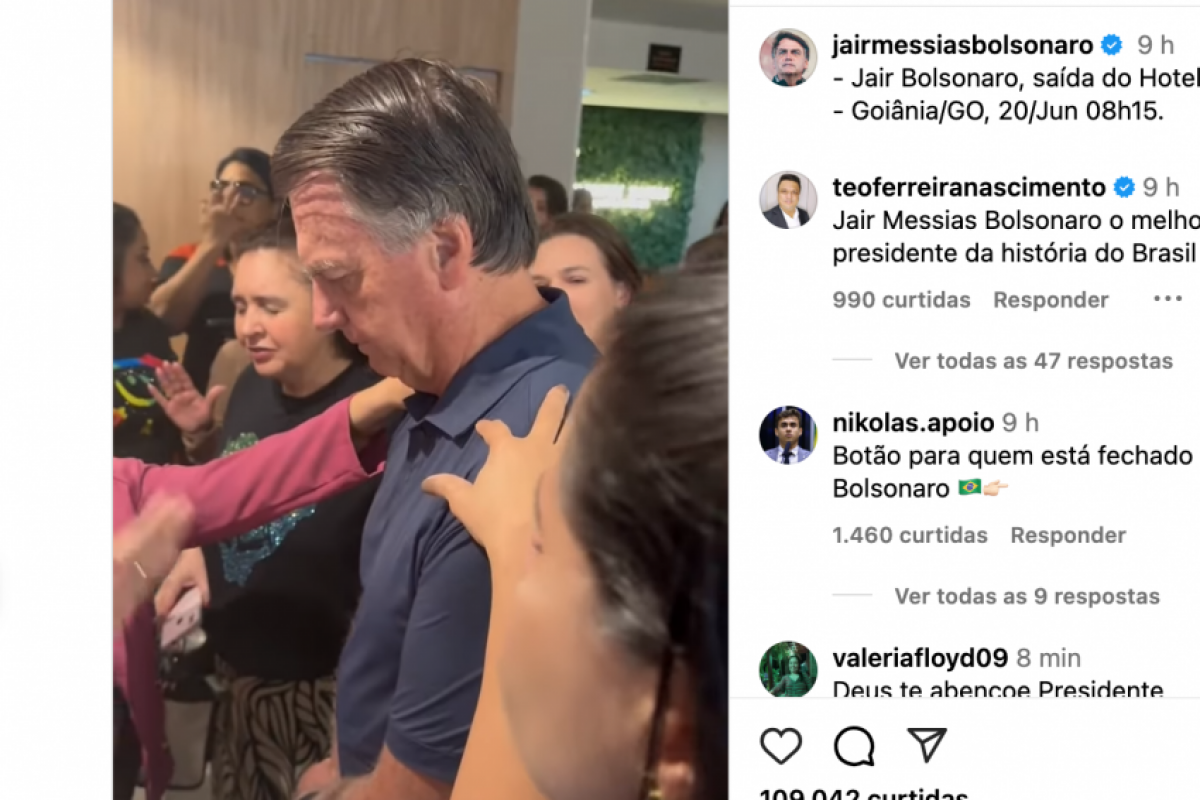 Apesar da melhora, Bolsonaro deve ser avaliado neste sábado (21).