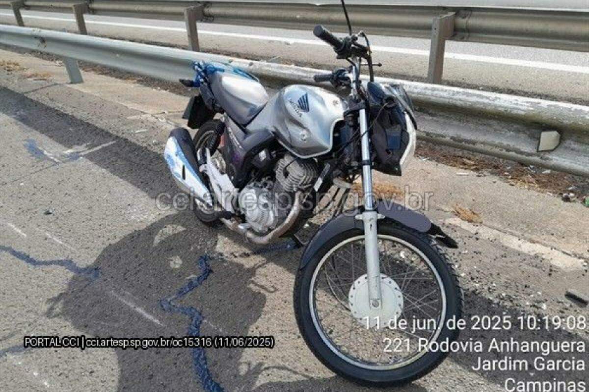 Acidente com vítima fatal ocorreu na manhã desta quarta-feira (11), na altura do km 105, da Rodovia Anhanguera, sentido capital-interior, em Campinas.