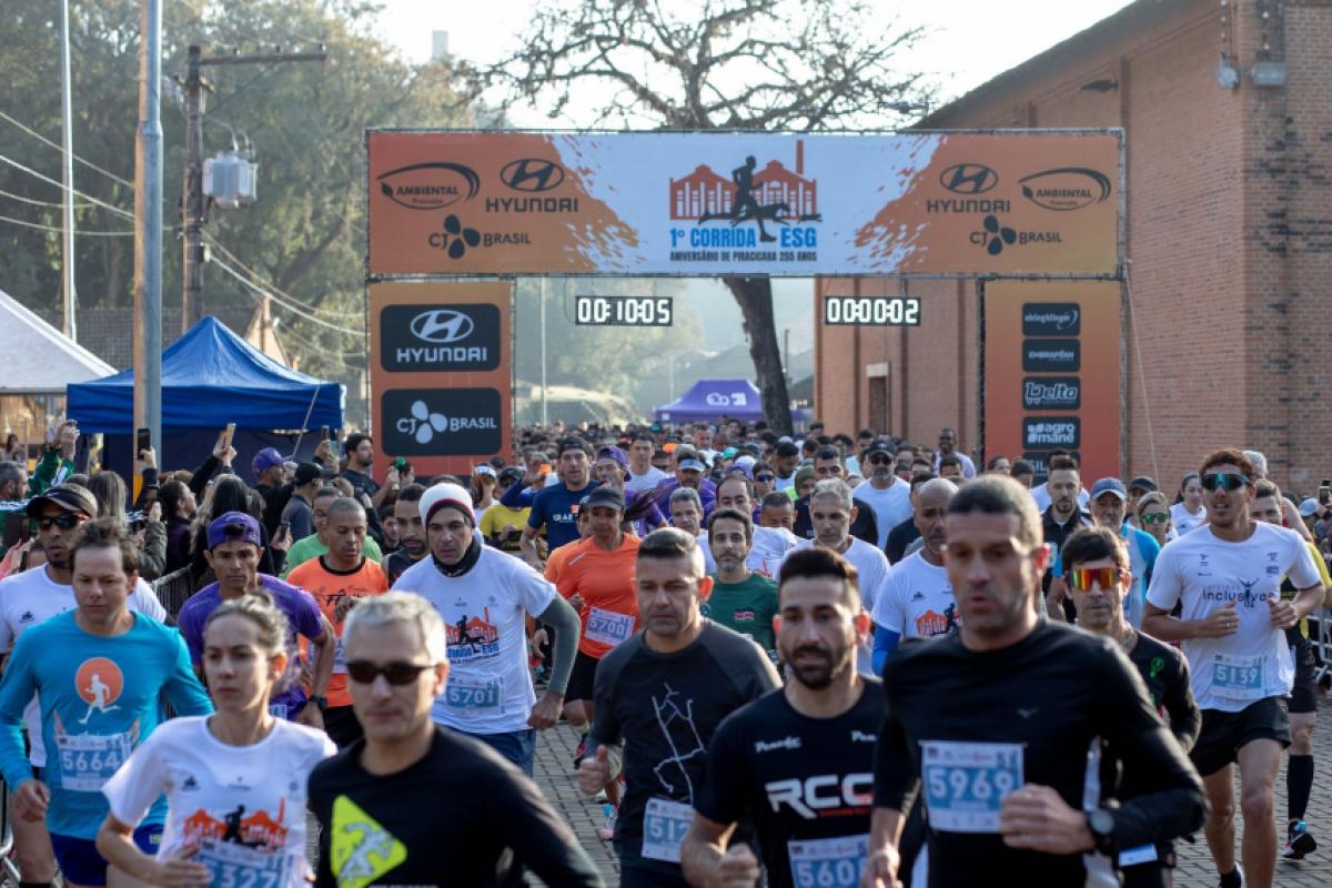 A 4º Corrida ESG Piracicaba acontece neste domingo