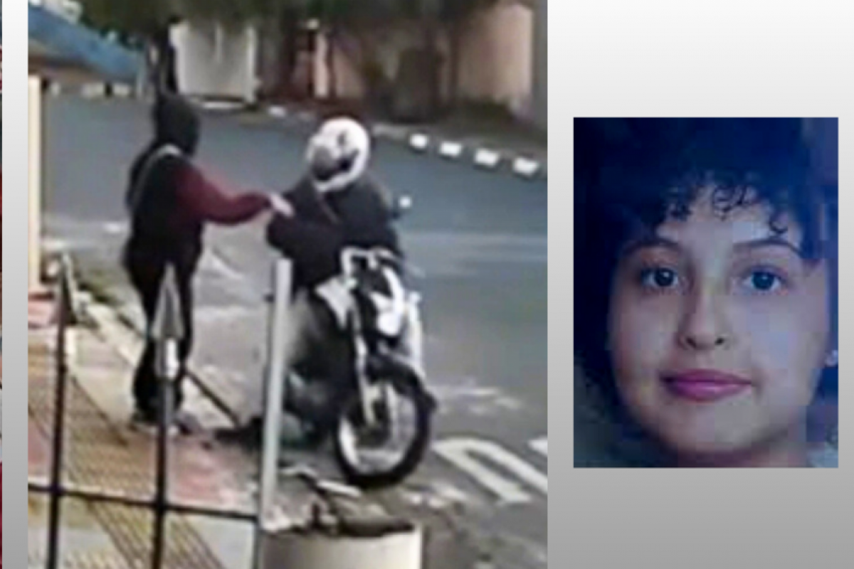 Gabriela foi abordada pelo criminoso enquanto esperava o ônibus para o trabalho.