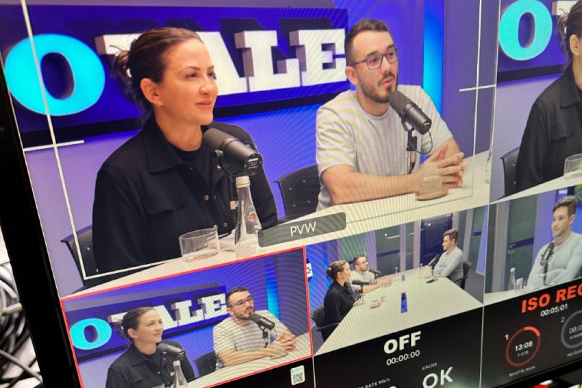 João Henrique e Sheila Thomaz no podcast Superação