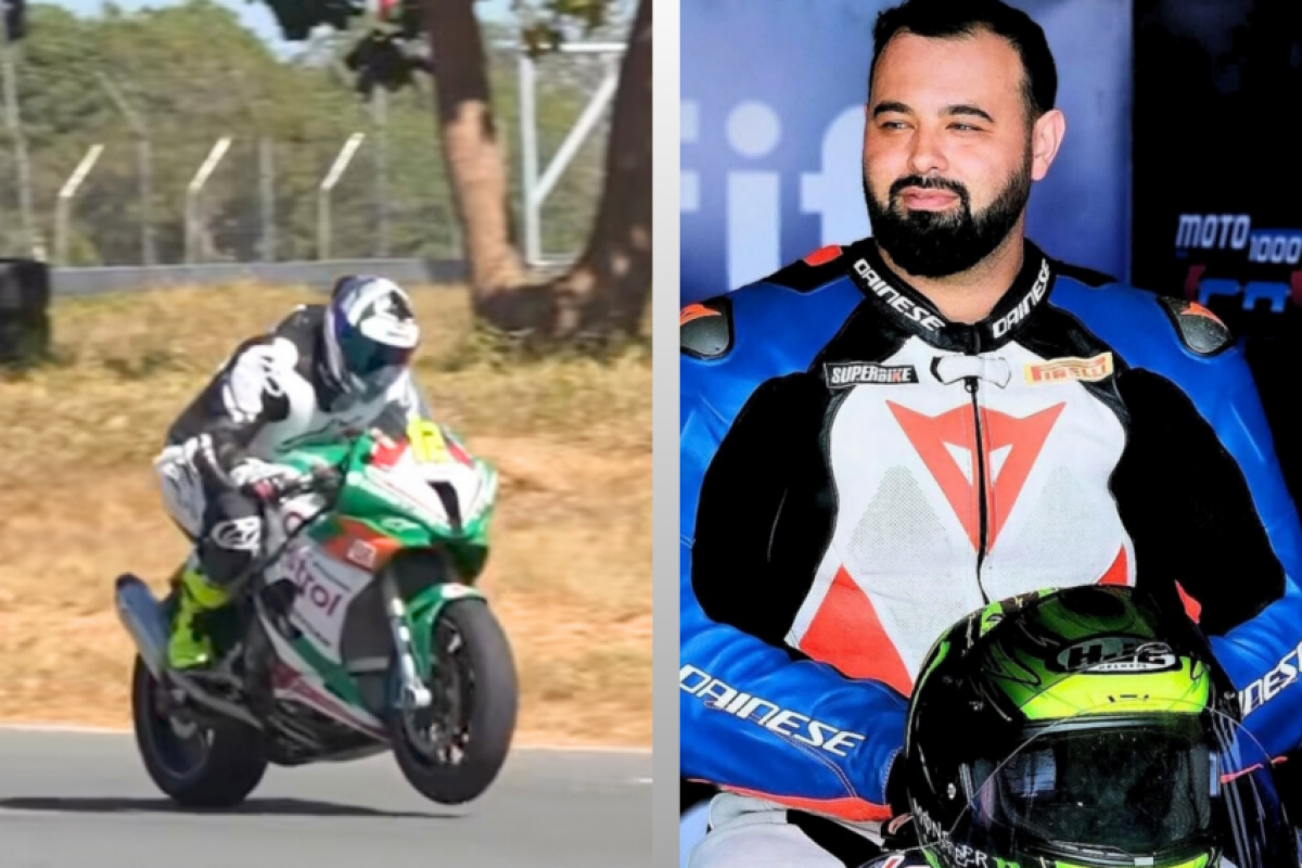 Peri Cunha tinha 36 anos e era reconhecido por sua paixão e dedicação ao motociclismo. 