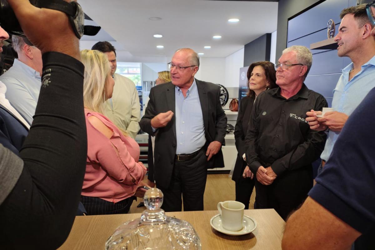 Geraldo Alckmin em Guaratinguetá