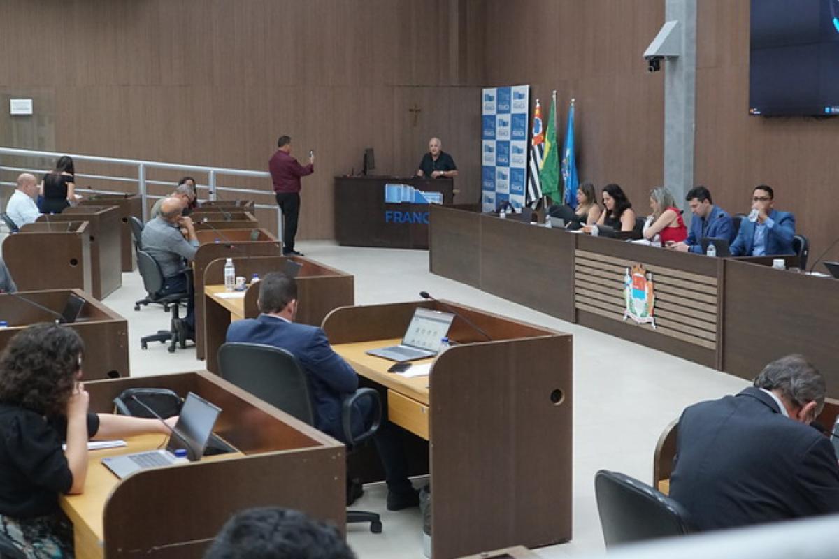 Sessão desta terça-feira da Câmara Municipal de Franca