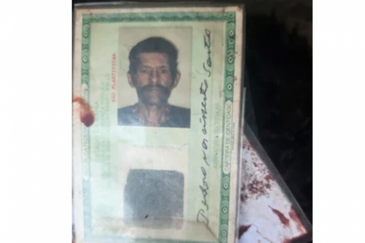 Pedro Nascimento dos Santos, de 60 anos, foi brutalmente assassinado pelo colega canibal.