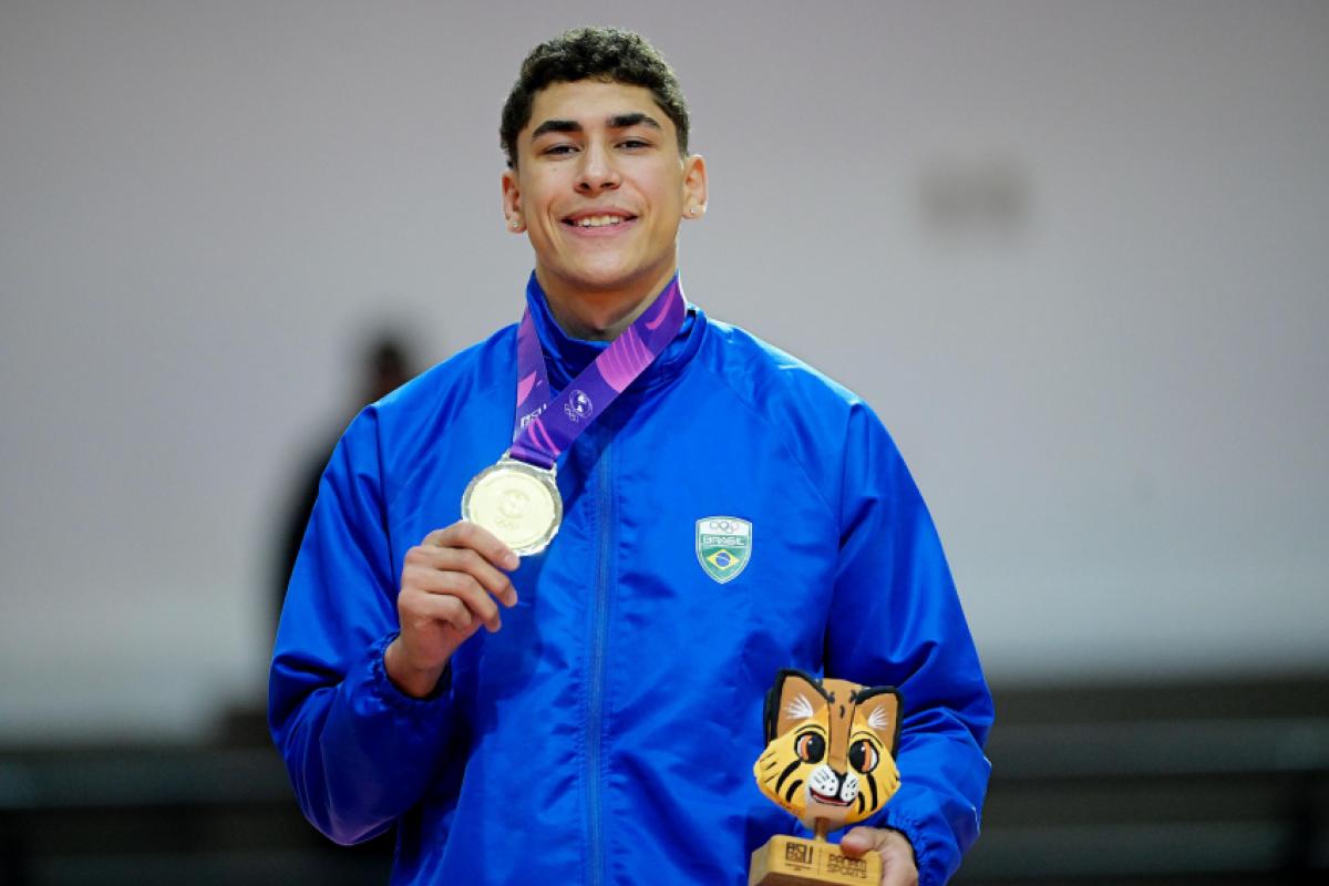Luan Almeida conquistou o ouro e a vaga para os Jogos Pan-Americanos de  2027 
