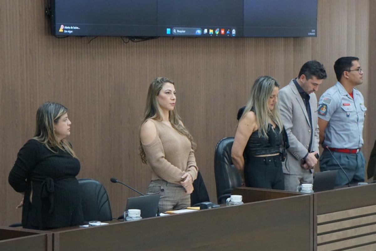 Mesa diretora da Câmara Municipal de Franca