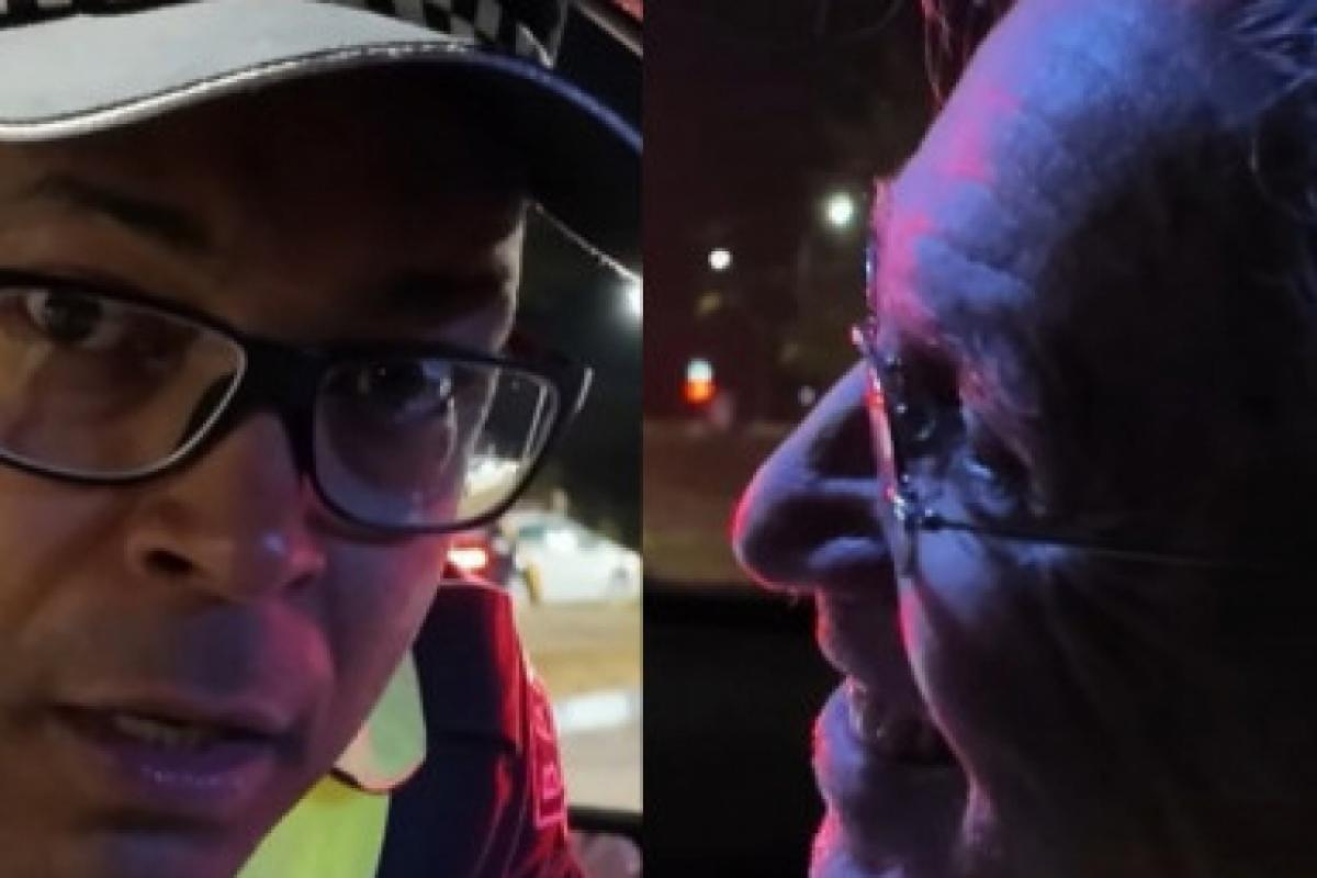 Policial pede para beijar Caetano Veloso após abordagem em blitz, em Brasília