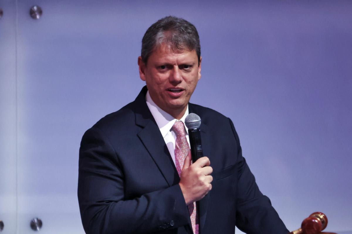 Tarcísio tem feito críticas à política externa do governo Lula