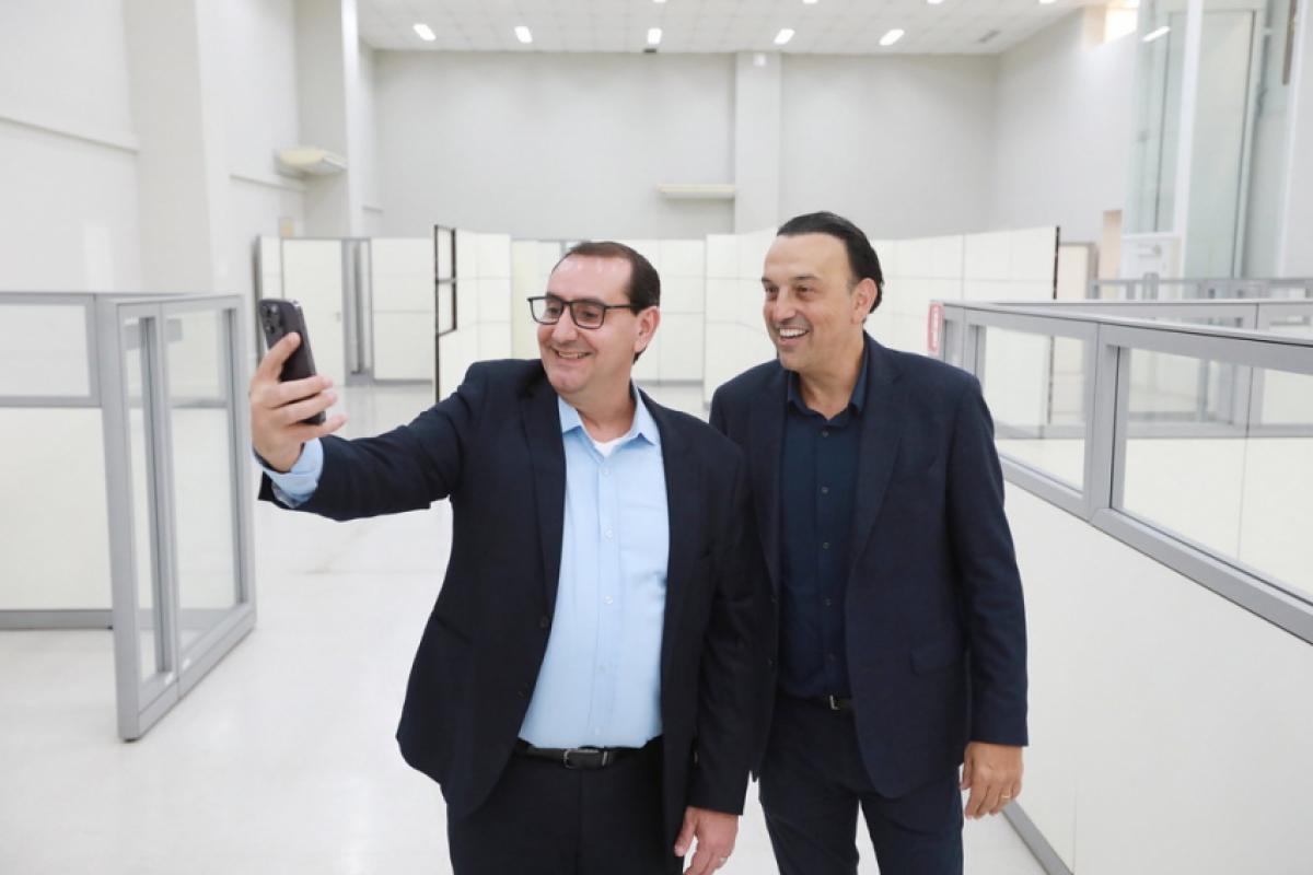 Anderson Farias e Felicio Ramuth, ambos do PSD