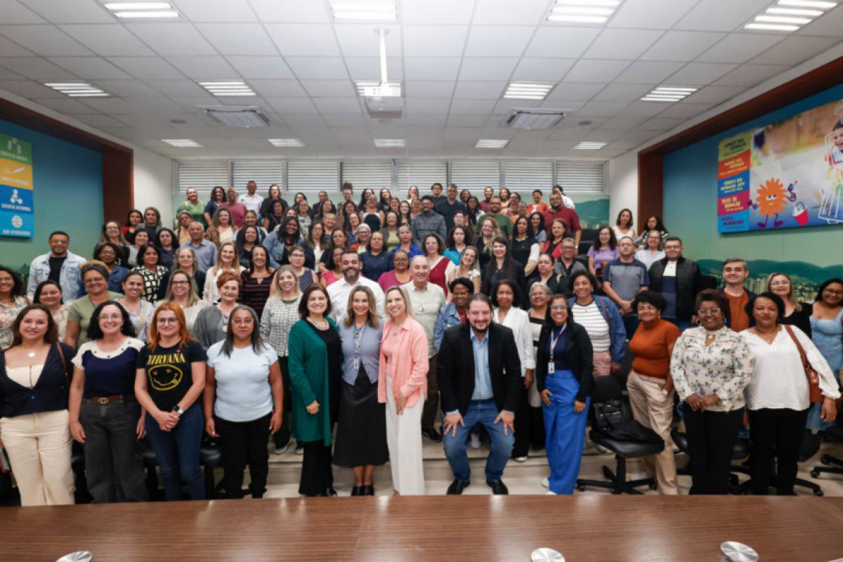 Servidores da Educação participam da 2ª edição do Bom Dia Servidor no Paço Municipal