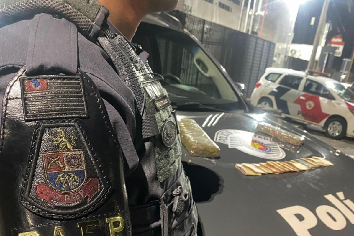 Drogas apreendidas pelo Baep em Pindamonhangaba