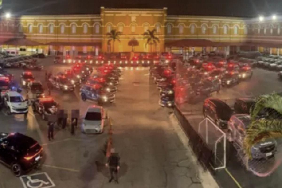 A megaoperação contou com pelo menos, 1400 agentes.