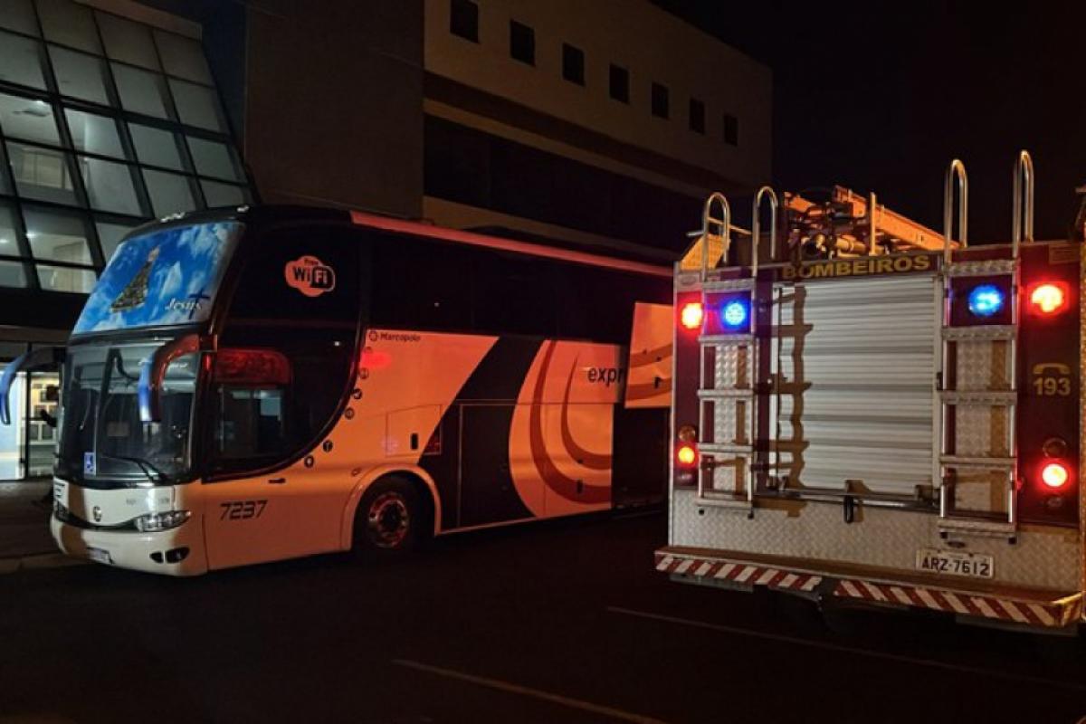 Para acessar o esconderijo dos entorpecentes, foi necessário o apoio do Corpo de Bombeiros