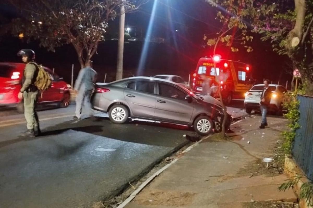 Um dos acidentes registrado no trecho