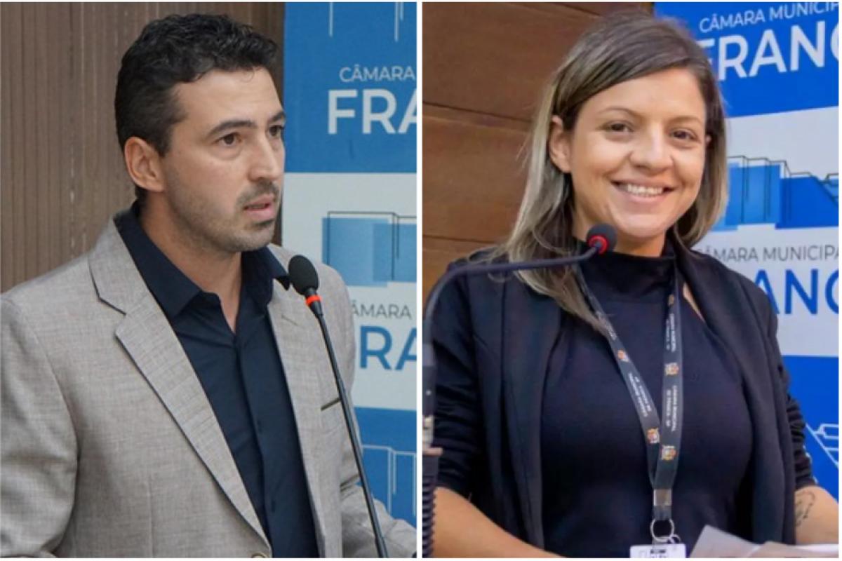 Vereadores Daniel Bassi e Lindsay Cardoso, autora do projeto