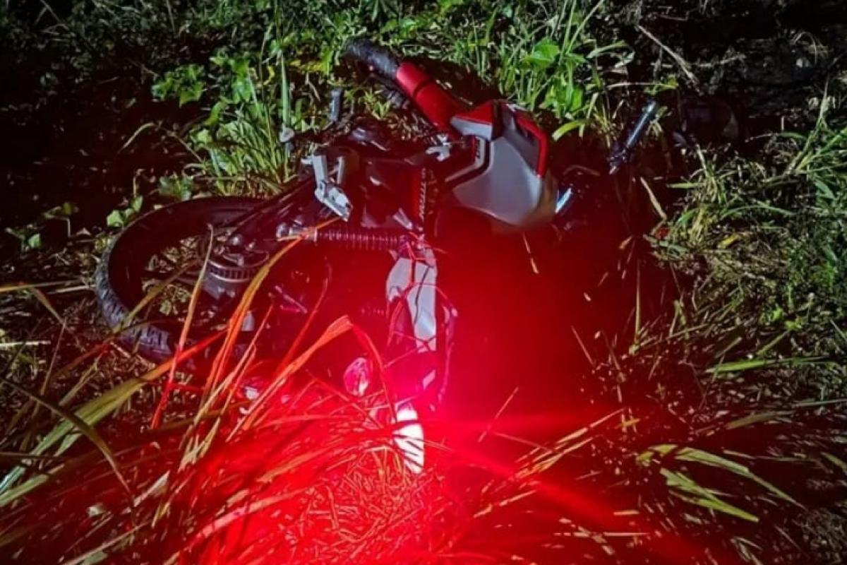 O baderneiro caiu durante a tentativa de fuga e acabou preso