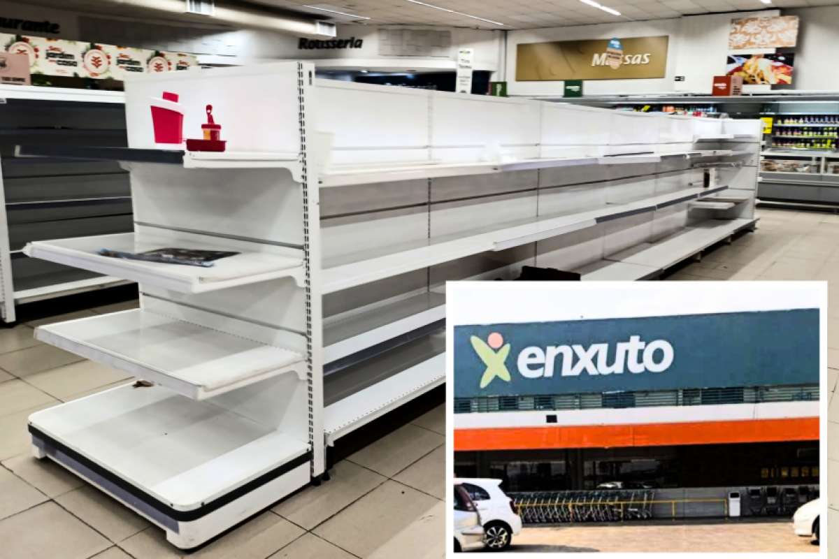 Prateleiras vazias e clima de despedida, indicam que pode ser a última semana do mercado em Piracicaba.