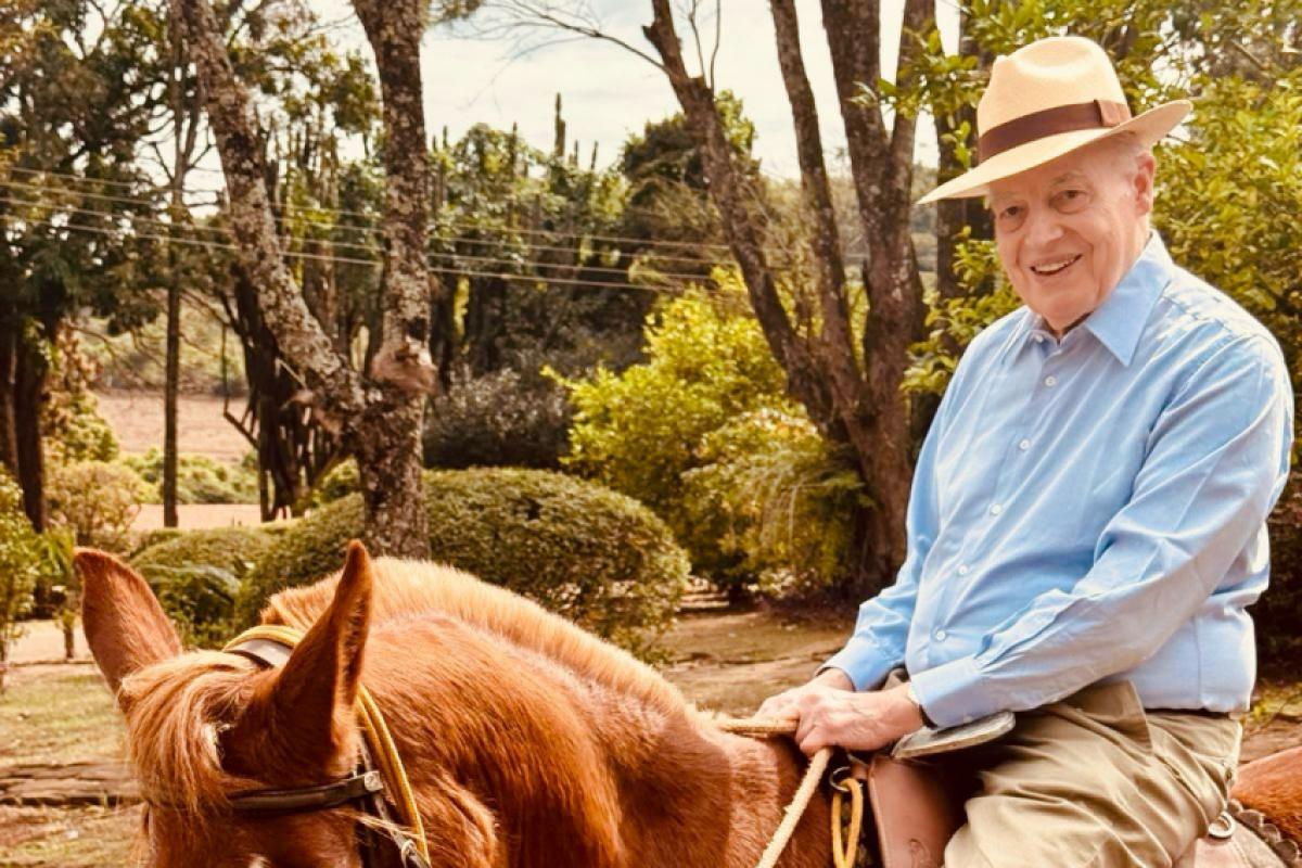 Dom Bertrand de Orleans e Bragança, chefe da Casa Imperial do Brasil e bisneto da Princesa Isabel