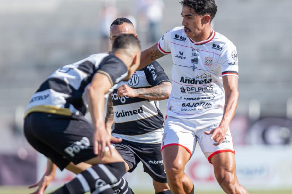 O Paulista foi facilmente dominado pelo adversário e perdeu 