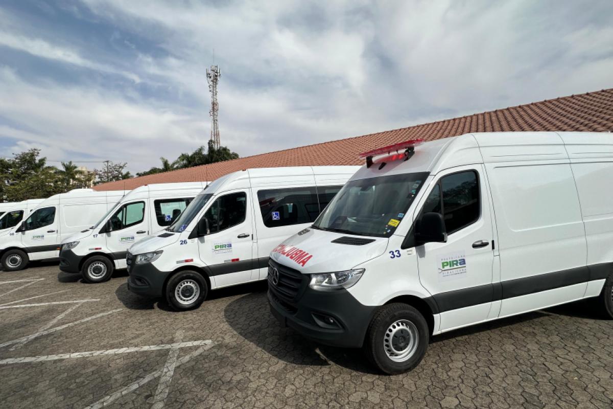 Novos veículos da saúde garantem transporte seguro e ágil de pacientes, medicamentos e equipamentos.