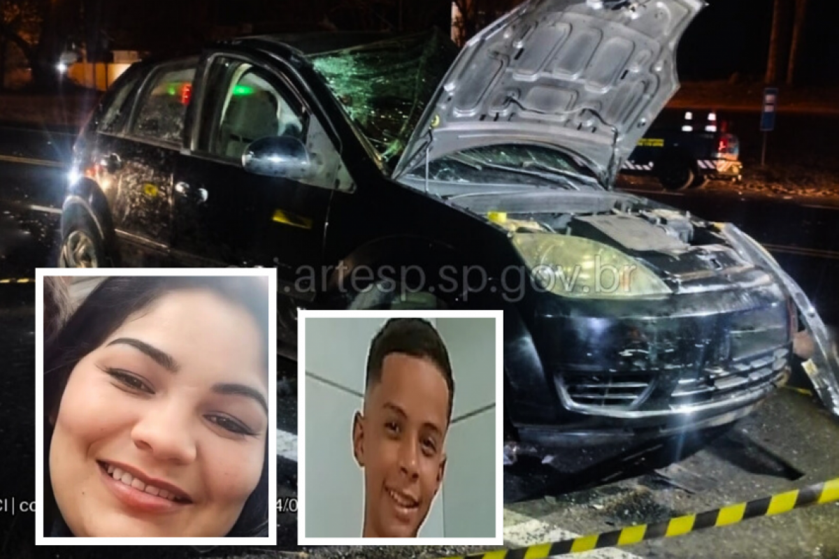 Ana Flávia Moura Rodrigues e Ruan Manoel Rodrigues, foram sepultados nesta segunda-feira em São Pedro.