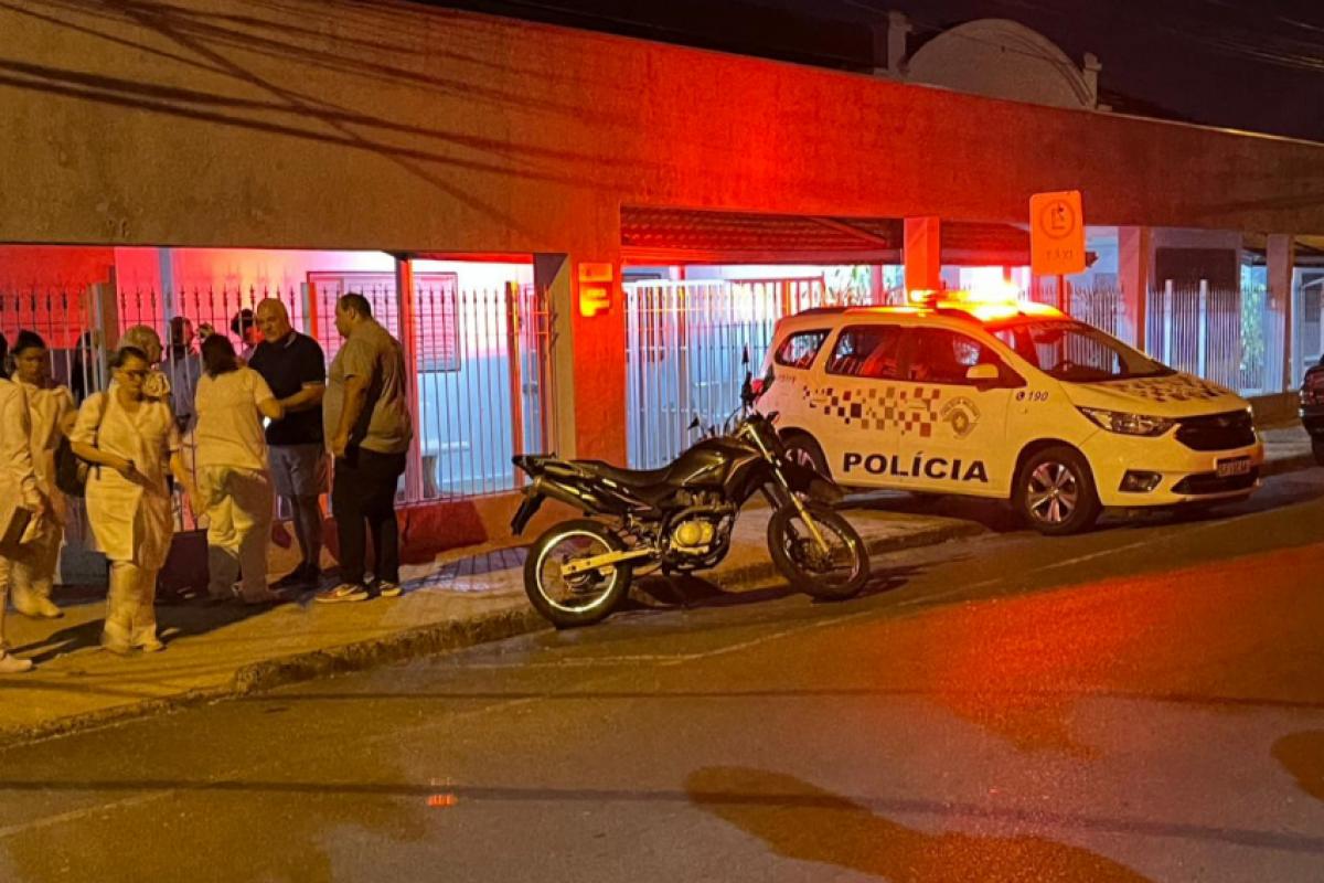 Polícia Militar no atendimento da ocorrência