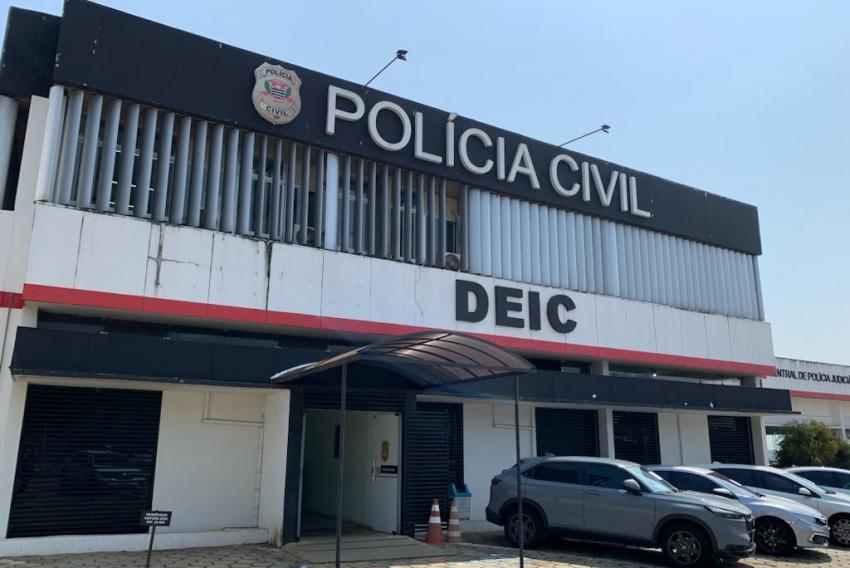 Fachada da sede da Divisão Especializada de Investigações Criminais (Deic), onde fica o Seccold