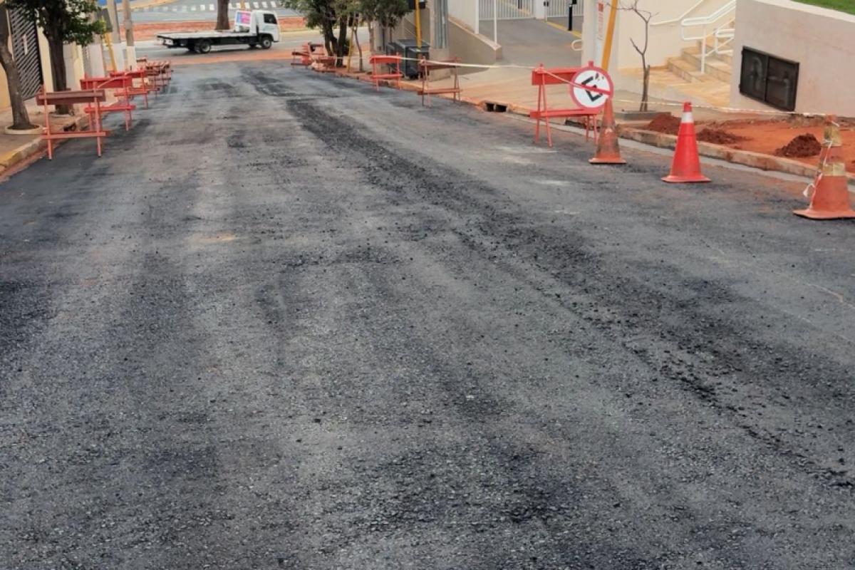 A quadra 5 da rua Rodrigo Romeiro