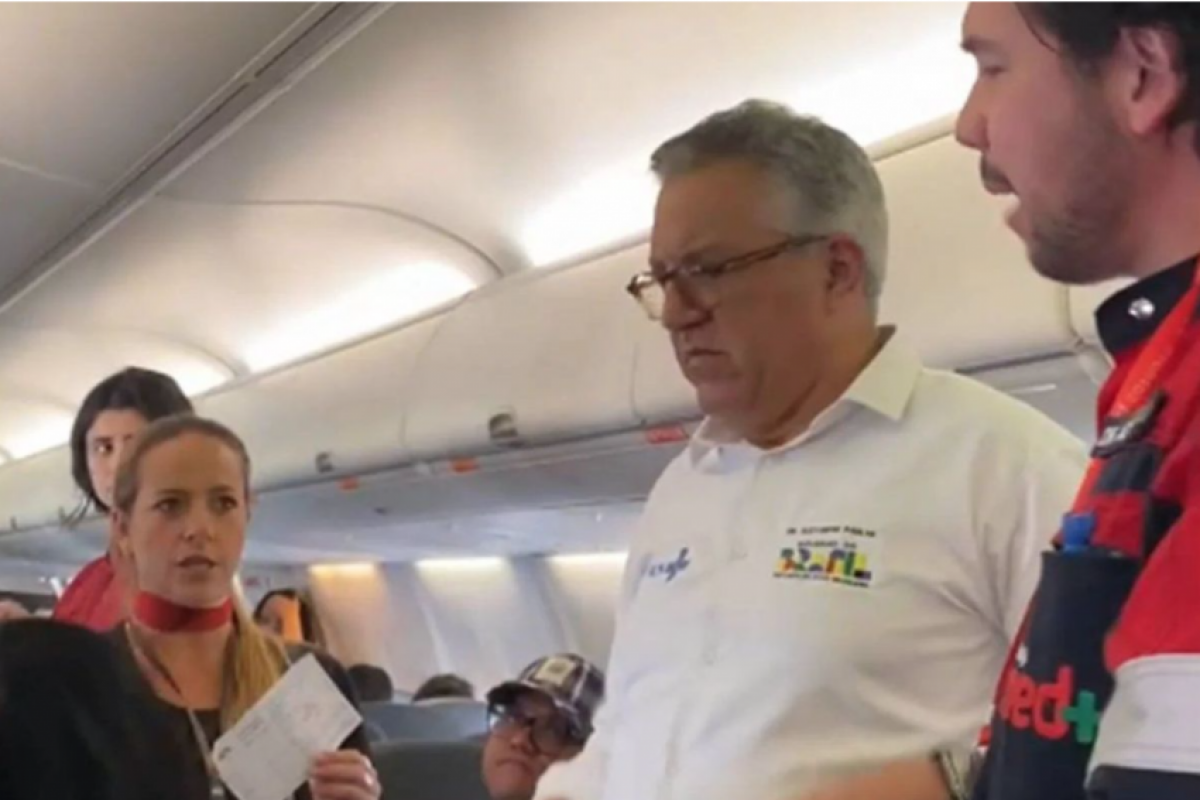 A mulher perdeu a consciência por causa de uma crise de hipoglicemia. 